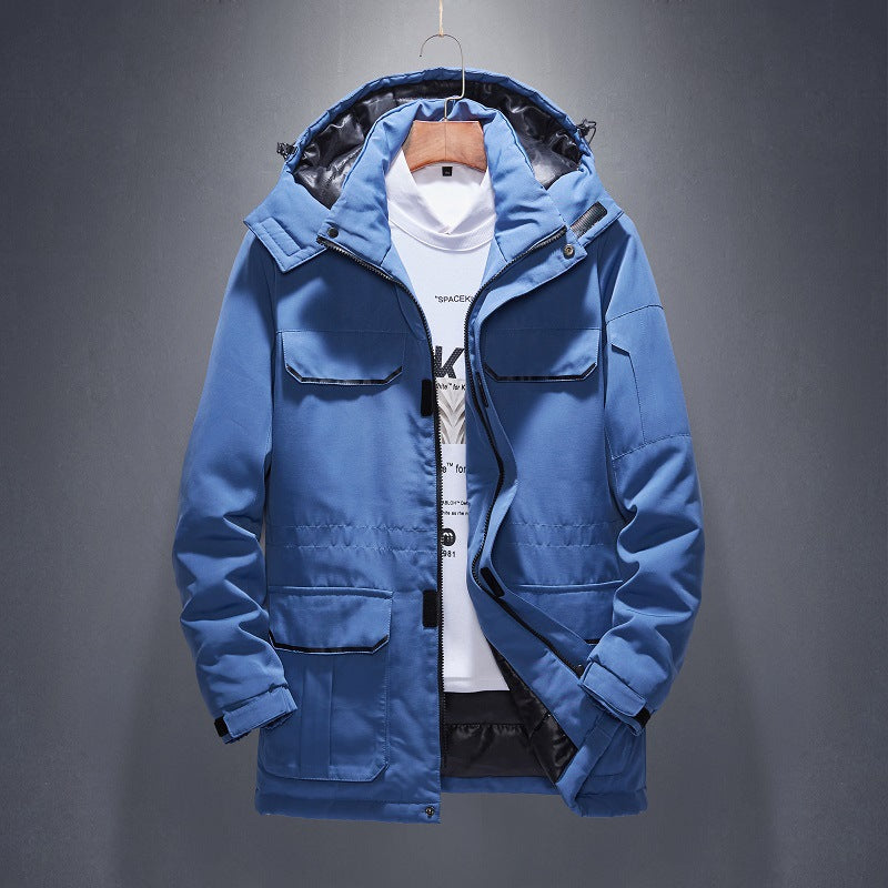 Youth Tooling Padded Hooded Jacket Men