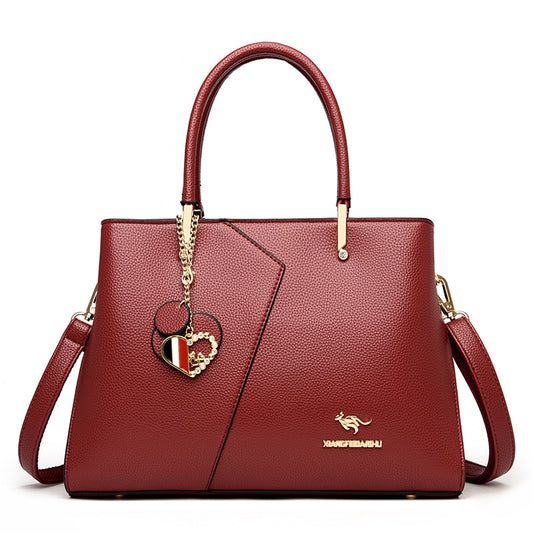 New Stitching Ladies Large-Capacity One-Shoulder Diagonal Bag
