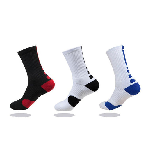 Men's Thick Towel Bottom Long Tube Running Socks Deodorant Quick-drying Outdoor Elite Socks
