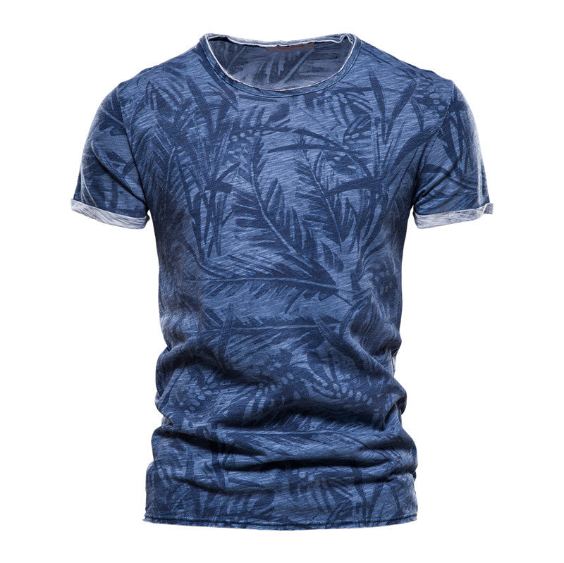 Short-sleeved T-shirt Men's Casual Sports Stretch Men's T-shirt