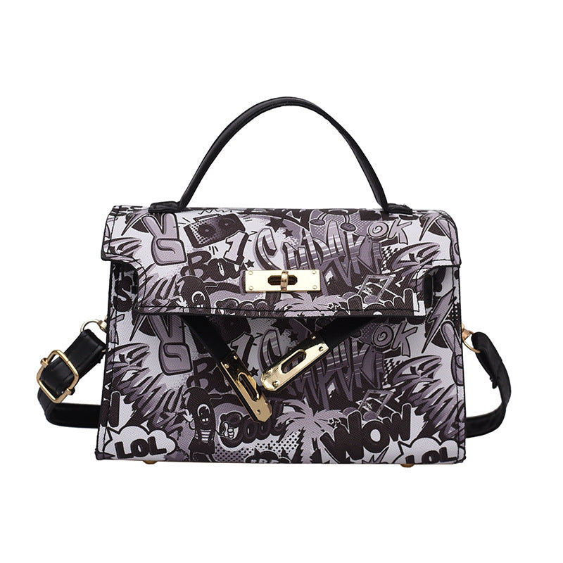 Street Fashion Graffiti Small Bag Women