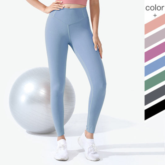 New V-shaped waist designGym Seamless Leggings Sport Women Fitness High Waist Gym Leggings Women Sweatpants Gym Workout Scrunch Leggings