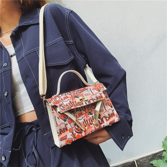 Street Fashion Graffiti Small Bag Women