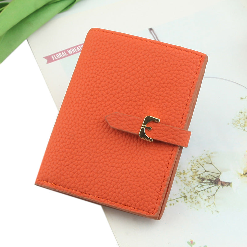 Ladies Buckle Fashion Trendy Mini Cute Wallet