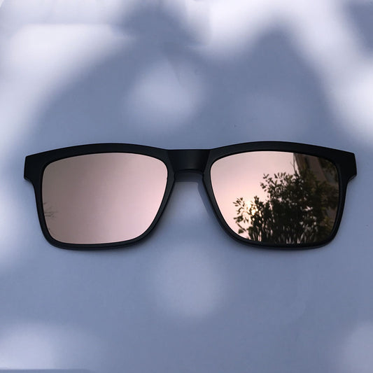 New Blue-Coated TR Anti-Blue Glasses Retro Flat Mirror