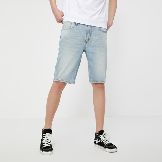 Men's denim shorts