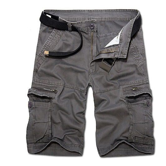 Men's multi-pocket shorts