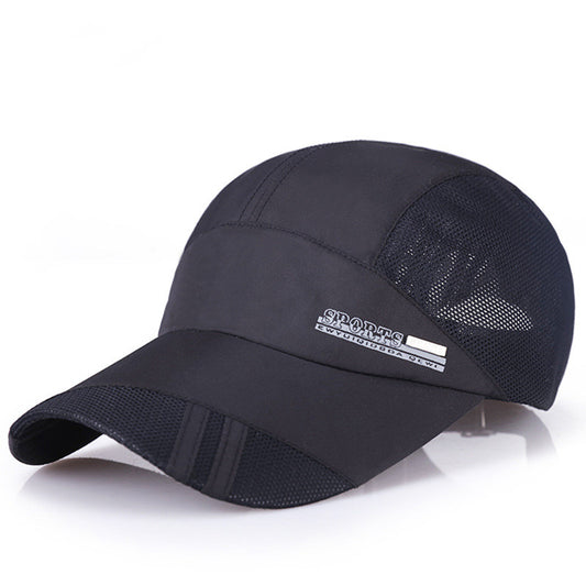 Outdoor Sports Quick Drying Sunscreen Baseball Net Cap