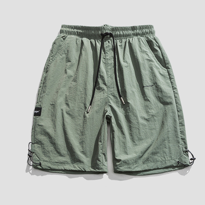 Sports Shorts Men's Trendy Brand Five-point Pants All-match Casual Loose Straight Shorts