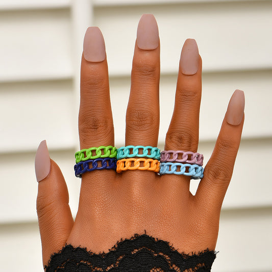 Geometry Suit Ring Women