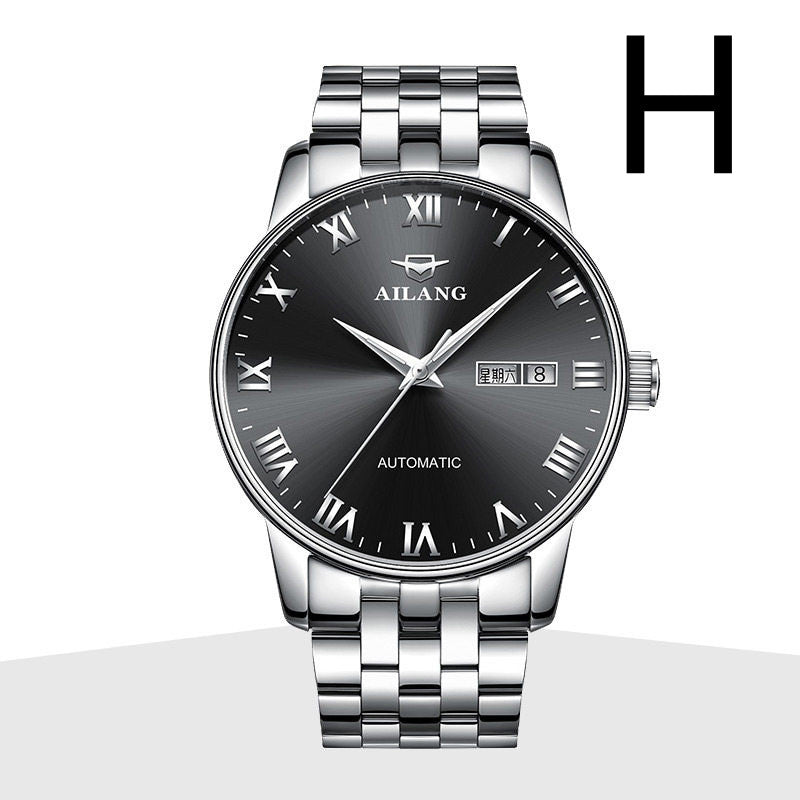 Men's Steel Band Chronograph Waterproof Luminous Quartz Men's Watch