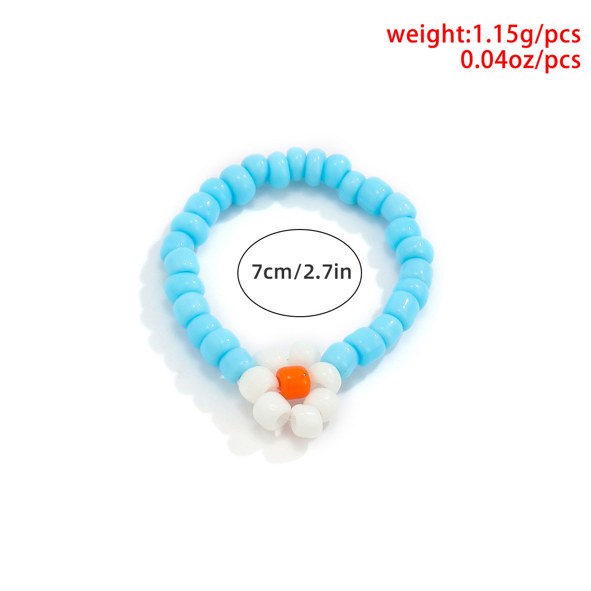 Simple Retro Beaded Ring Bracelet Women