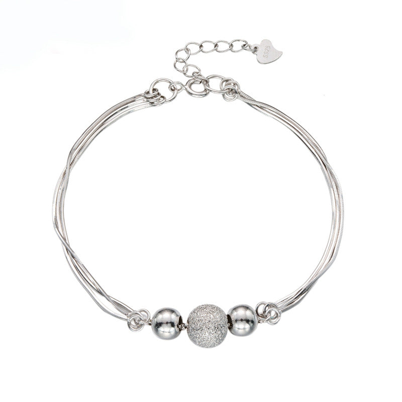 Frosty Wind Bracelet Women Sterling Silver