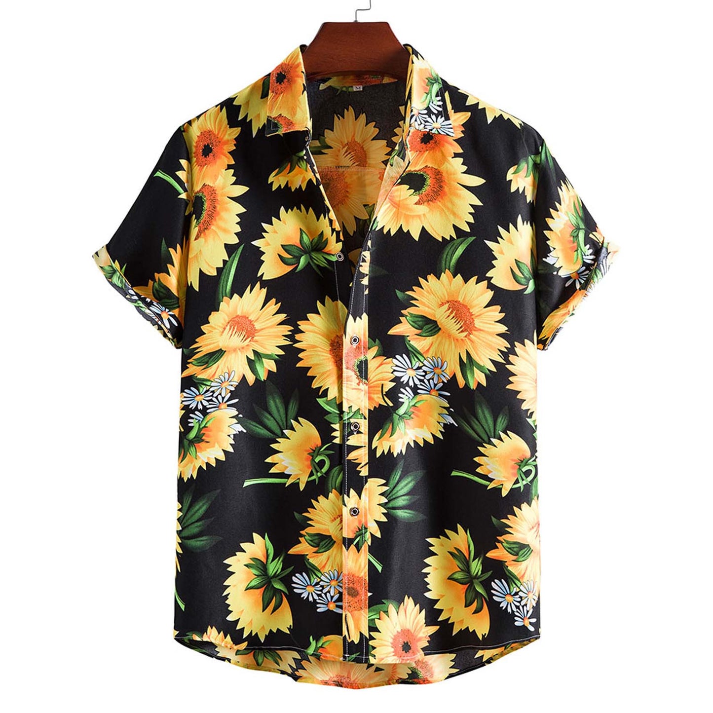 Beach Men's Short-sleeved Shirt