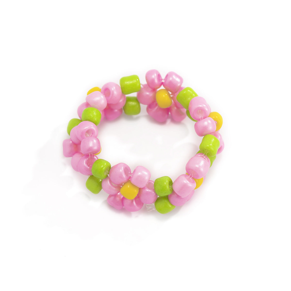 Simple Retro Beaded Ring Bracelet Women