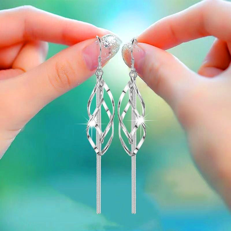 Hypoallergenic Women Long Tassel Earrings