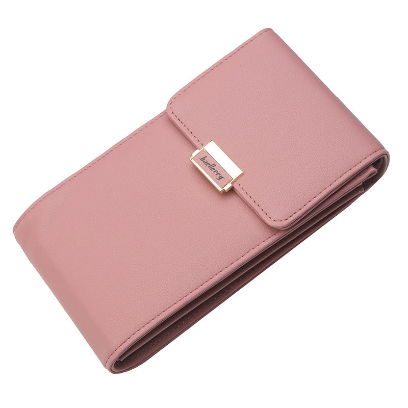 Women's wallets solid color wallets