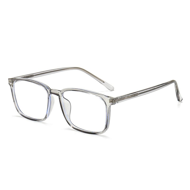 Transparent anti-blue glasses frame