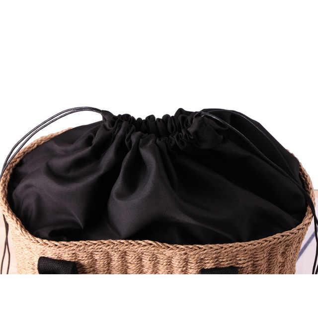 Straw bag large capacity women's bag