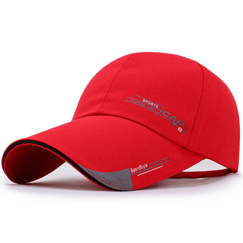 Long eaves men's baseball cap