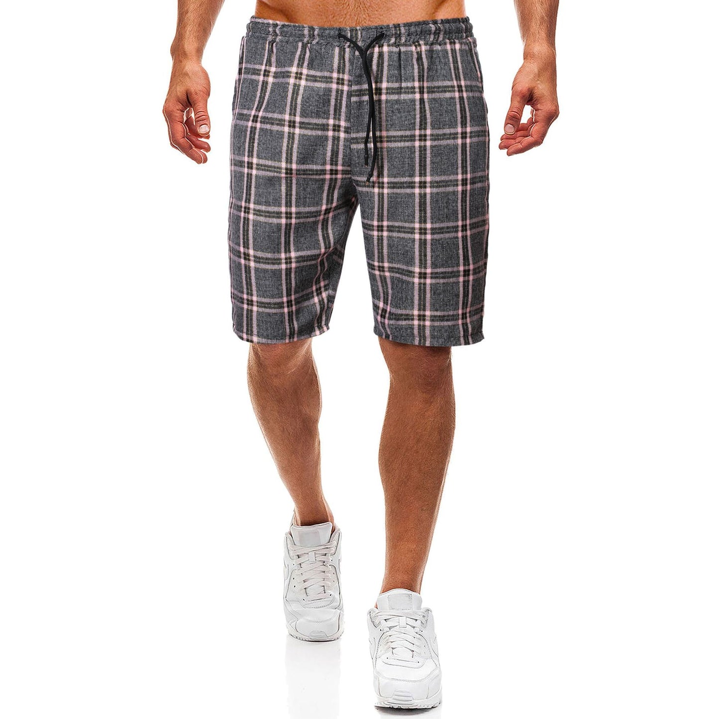 New shorts casual plaid pants