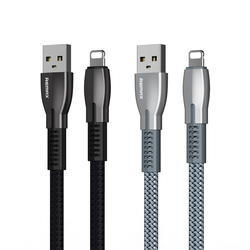 Braided fast charging data cable