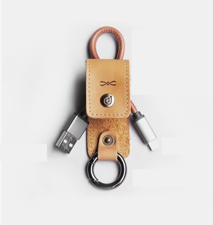 Compatible With  , Leather Storage Charging Cable