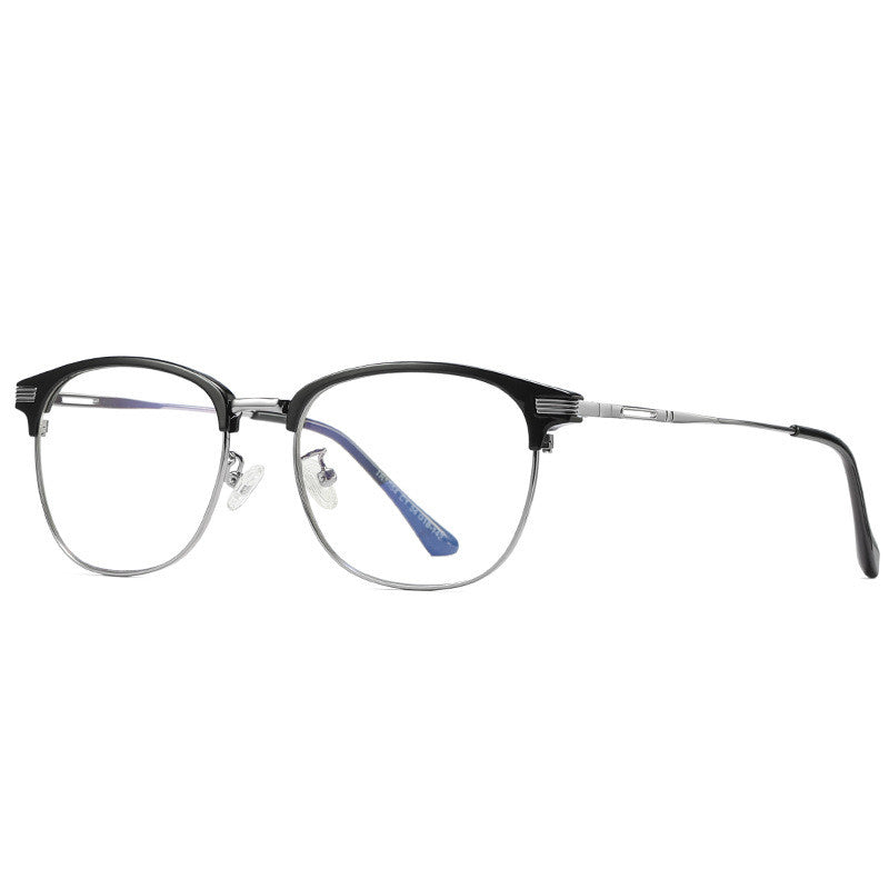 Anti-blue glasses full frame retro glasses