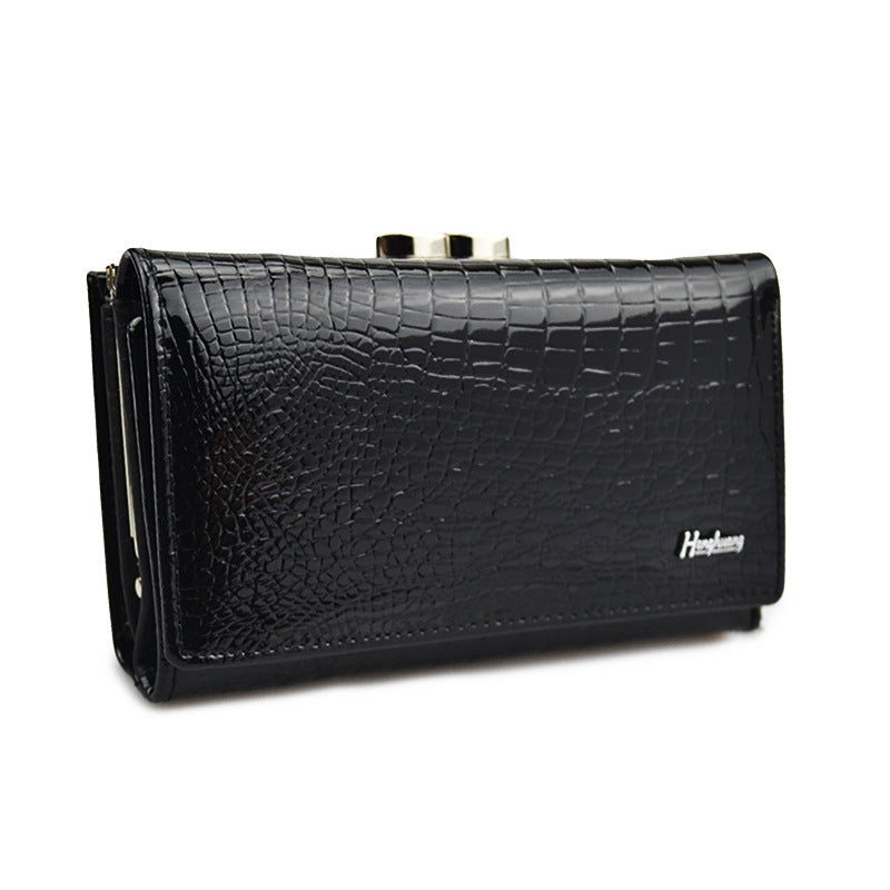 Leather ladies wallet