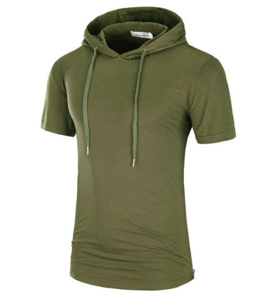 Men Stylish Hooded T-Shirt