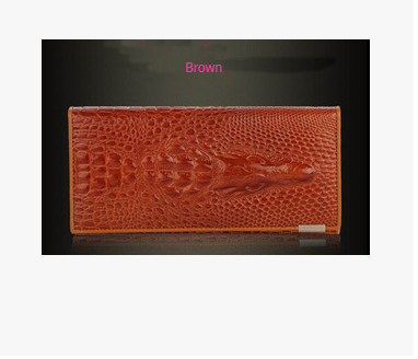 pattern wallet ladies wallet long zipper pattern leather wallet bag large capacity clutch