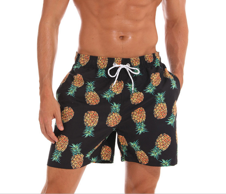 Men's Beach Pants Quarter Print Shorts