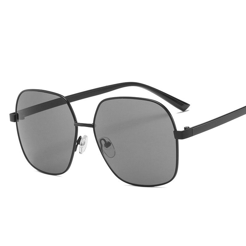 Fashion polygon sunglasses men street shot sunglasses