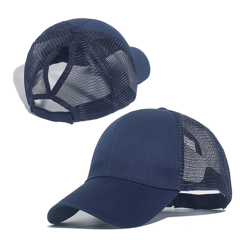 All-match ponytail baseball cap