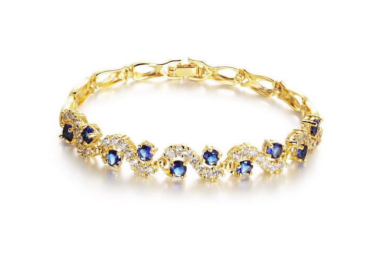 Gold-plated bracelet for women