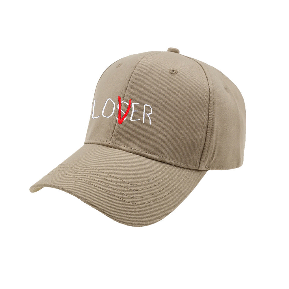 New loser letter loser embroidery baseball cap