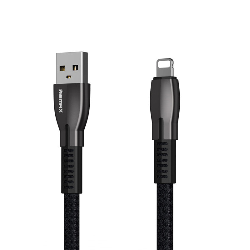 Braided fast charging data cable