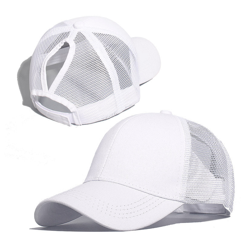 All-match ponytail baseball cap