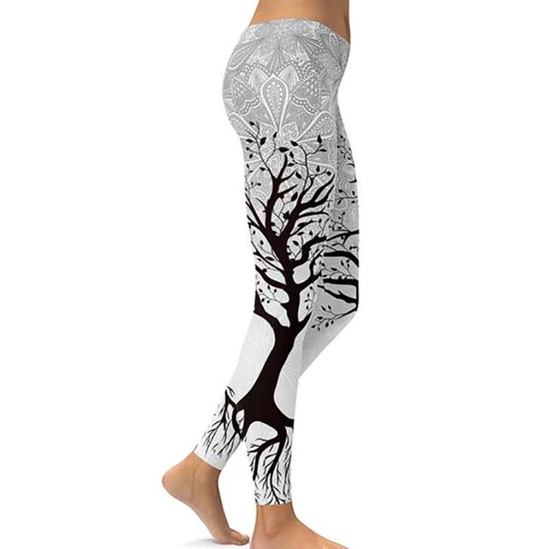 Digital print leggings Fashion leg stretch tight leggings