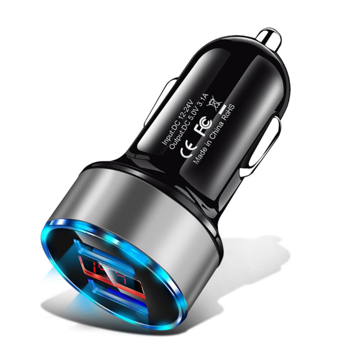 Car metal car charger