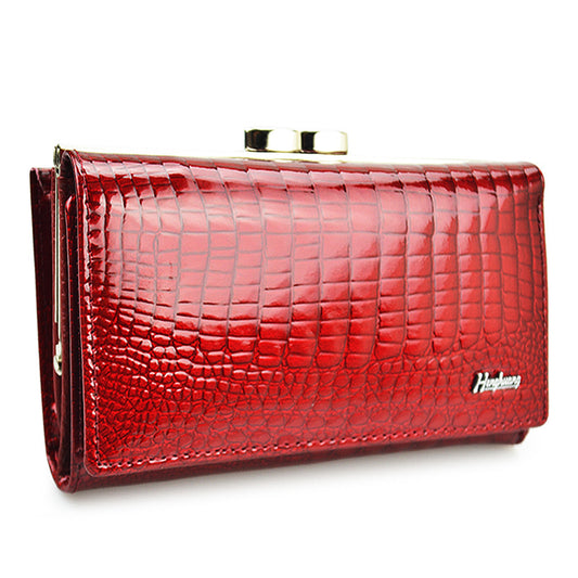 Leather ladies wallet