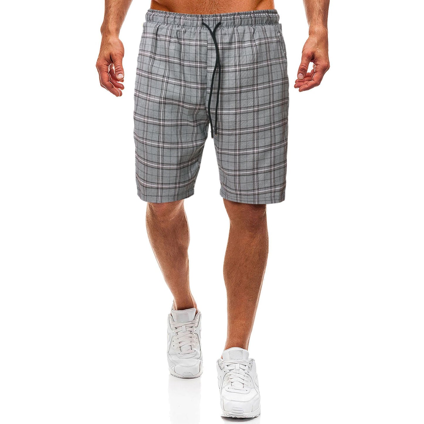 New shorts casual plaid pants