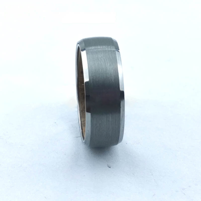 Men Tungsten Carbide Band Ring