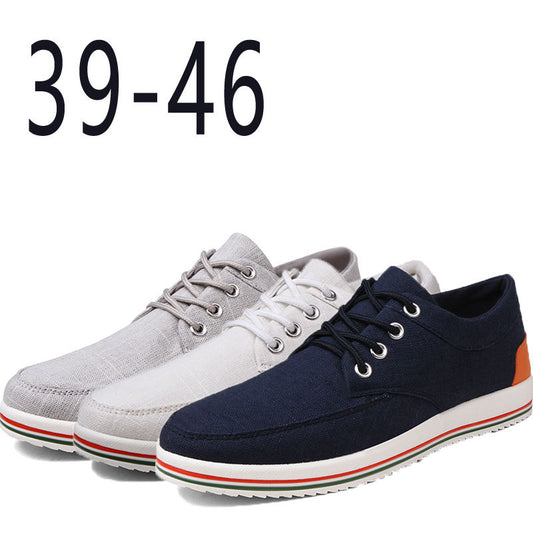 European and American Canvas Shoes Men