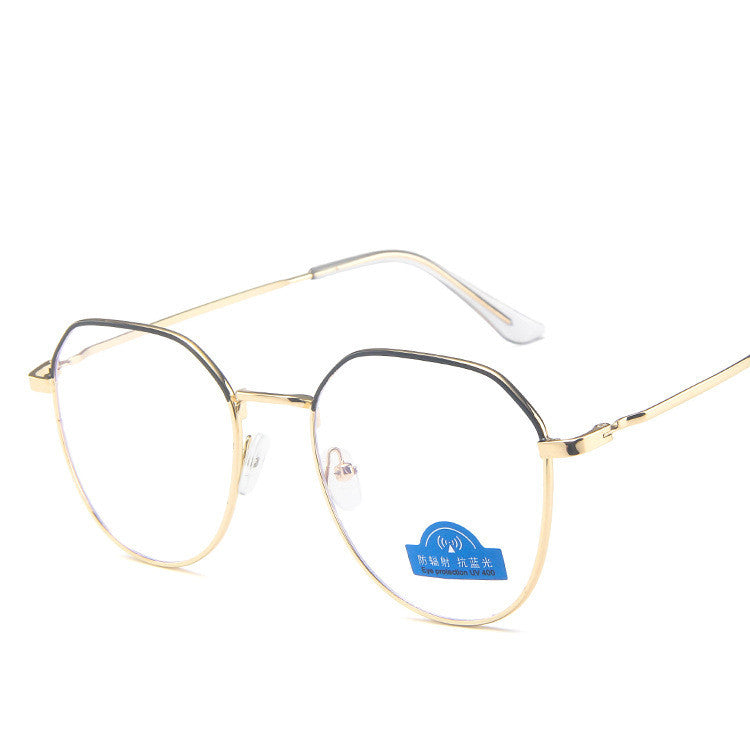 Metal anti-blue light fashion glasses frame