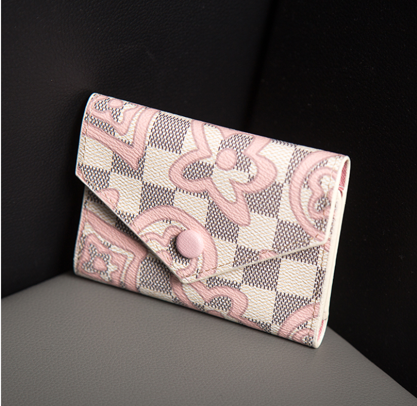 Women's Two-Fold Flap Zip Wallet