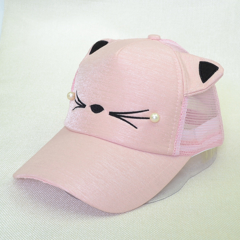 Cat ear baseball cap