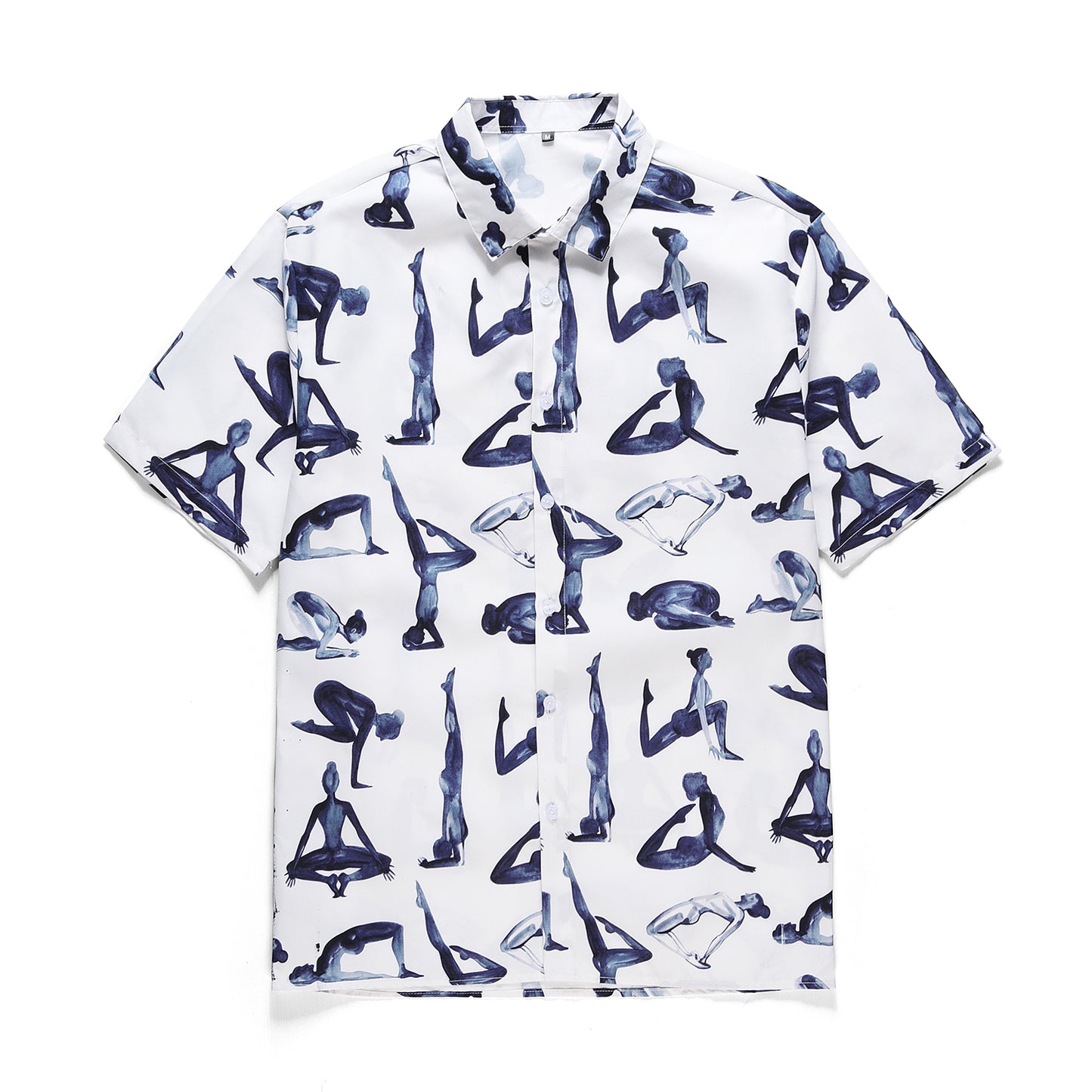 Men's beach print T-shirt