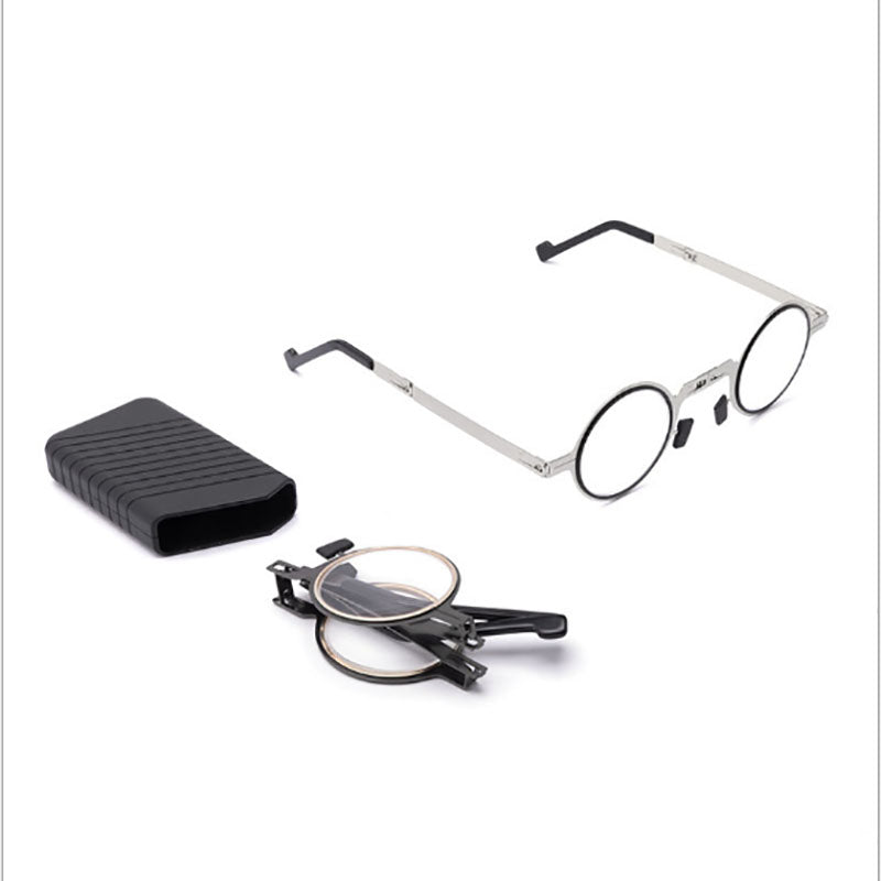 Anti-Blue Lens Stainless Steel Presbyopic Glasses