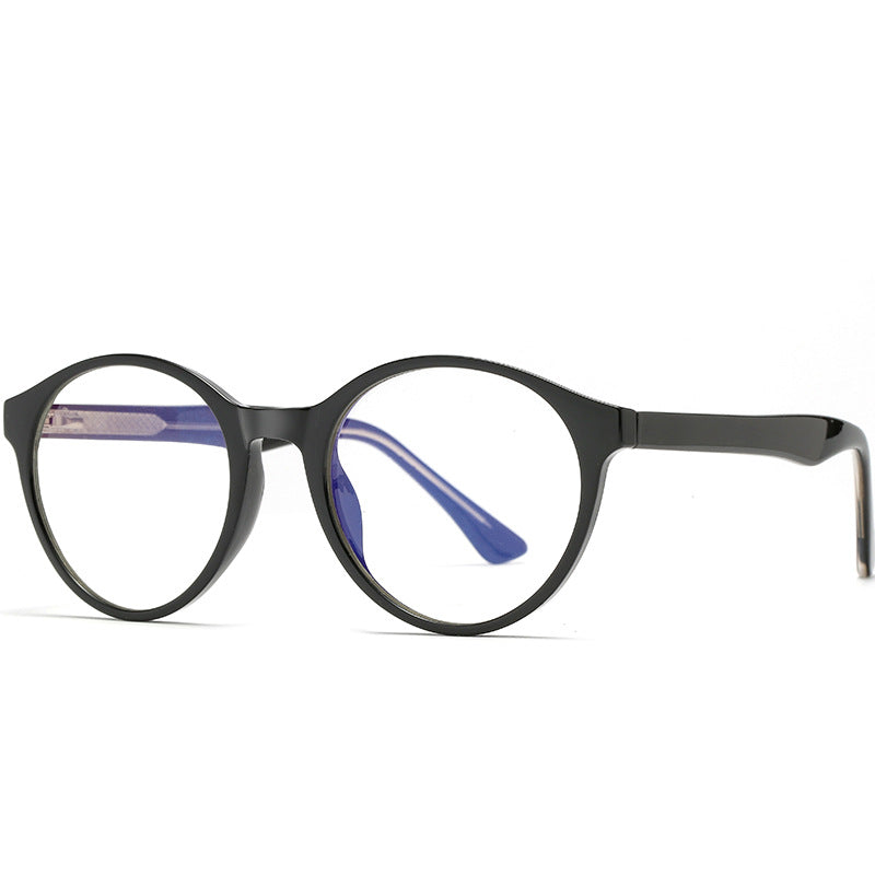 Anti-blue round glasses